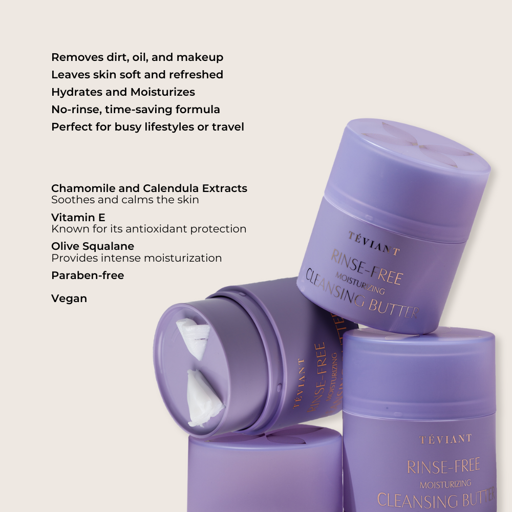 Teviant | Rinse Free Moisturizing Cleansing Butter