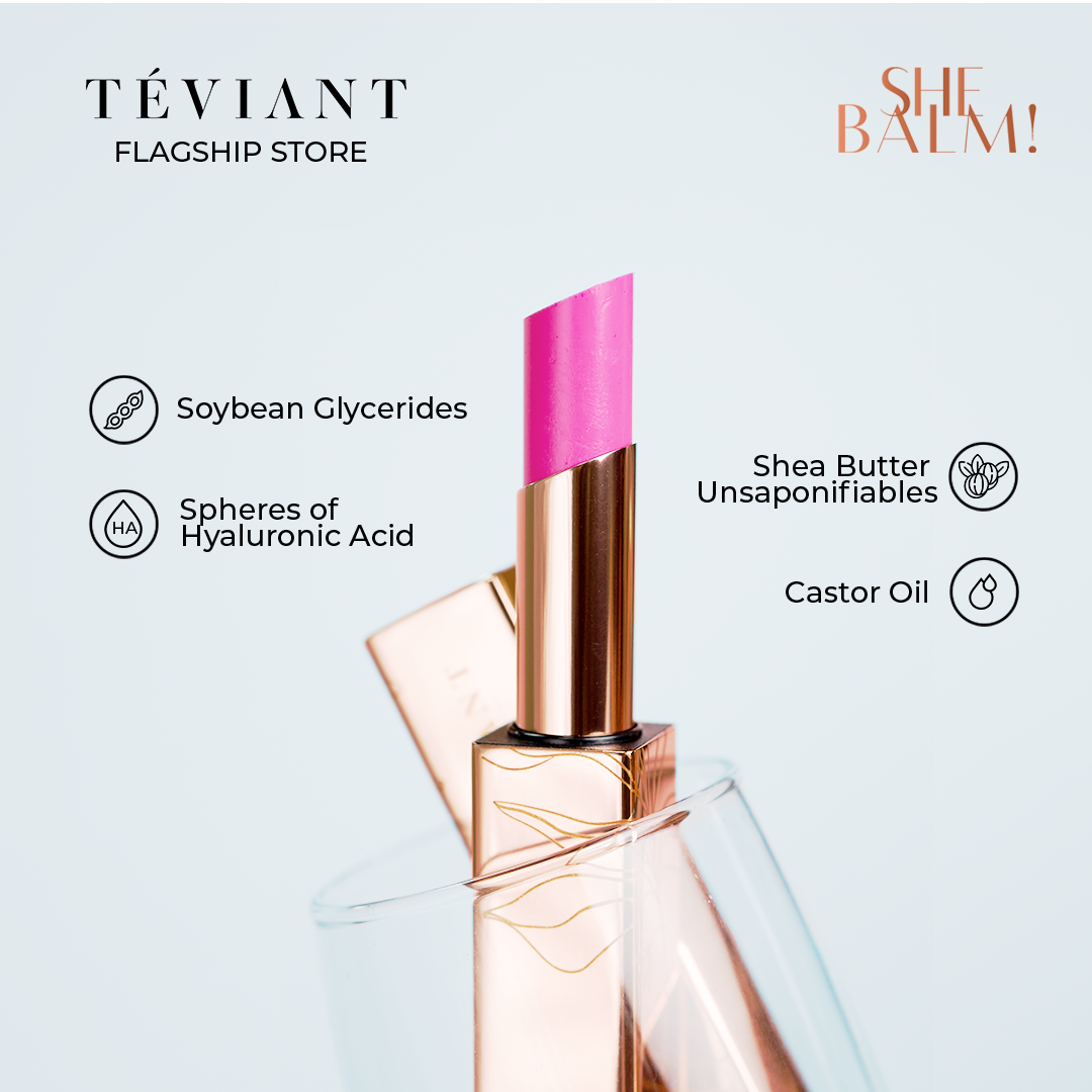 Teviant | She Balm! | Tinted Serum Lip Balm | 2.5g