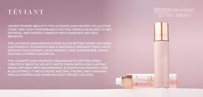 Teviant | The Ultimate Skin Master | Setting Spray | Hydra Glow | Flawless Matte