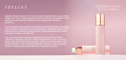 Teviant | The Ultimate Skin Master | Setting Spray | Hydra Glow | Flawless Matte