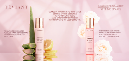 Teviant | The Ultimate Skin Master | Setting Spray | Hydra Glow | Flawless Matte
