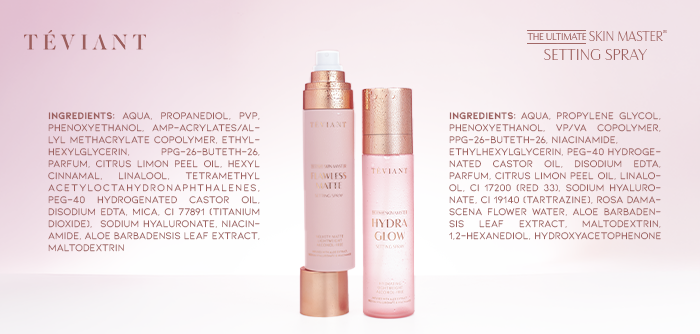 Teviant | The Ultimate Skin Master | Setting Spray | Hydra Glow | Flawless Matte