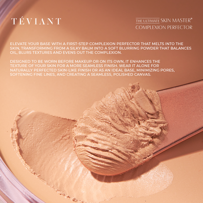 TEVIANT | COMPLEXION PERFECTOR | THE ULTIMATE SKIN MASTER COLLECTION | BLURRING BALM | POWDER FINISH