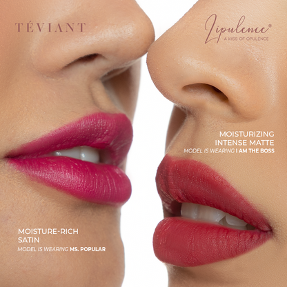 Teviant | Lipulence | A Kiss of Opulence | Bullet Lipstick | Interchangeable Magnetic Case - Teviant Beauty