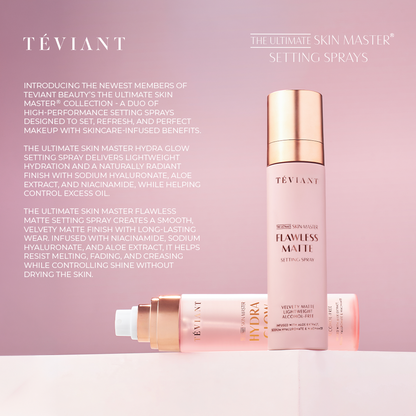 Teviant | The Ultimate Skin Master | Setting Spray | Hydra Glow | Flawless Matte