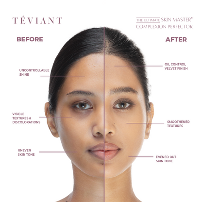 TEVIANT | COMPLEXION PERFECTOR | THE ULTIMATE SKIN MASTER COLLECTION | BLURRING BALM | POWDER FINISH