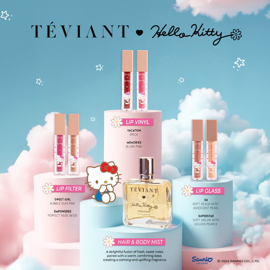 HELLO KITTY LIP AFFAIR AND HAIR AND BODY MIST COLLECTION