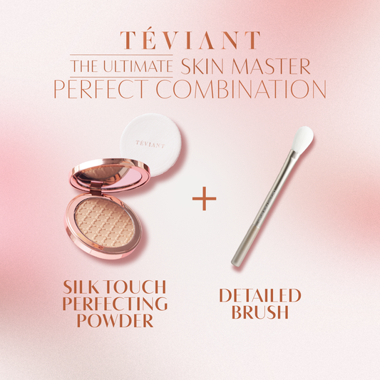 PERFECT COMBINATION C (Silk Touch Perfecting Powder + Detailed Face Brush)