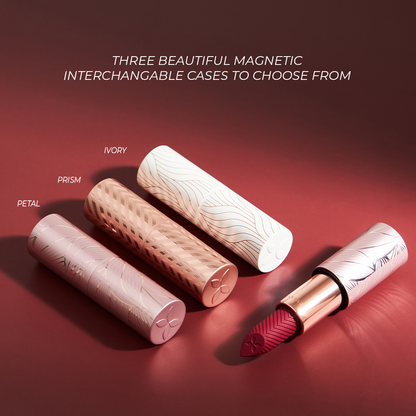 Teviant | Lipulence | A Kiss of Opulence | Bullet Lipstick | Interchangeable Magnetic Case