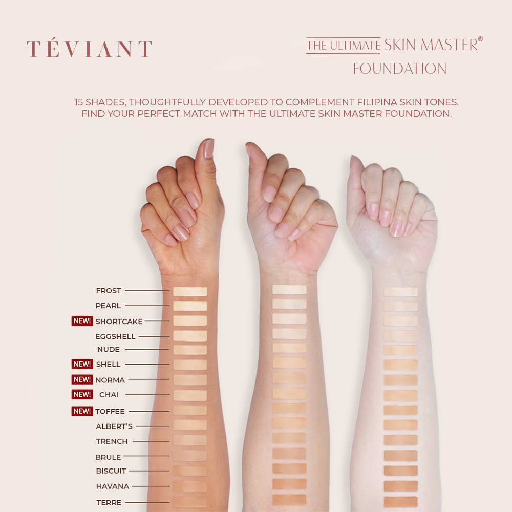 TEVIANT | THE ULTIMATE SKIN MASTER FOUNDATION | VELVET FINISH | LIGHTWEIGHT | VEGAN