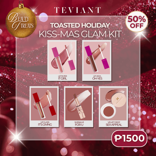 TOASTED HOLIDAY - KISSMAS GLAM KIT | TEVIANT BEAUTY TREATS