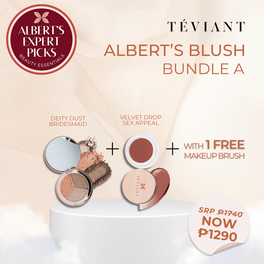 Albert's Expert Pick - Blush Bundle A (Bridesmaid + Sex Appeal With TUSM Face Brush)