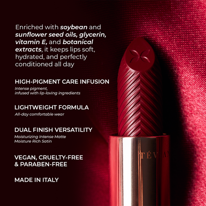 Teviant | Lipulence | A Kiss of Opulence | Bullet Lipstick | Interchangeable Magnetic Case