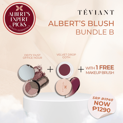 Albert's Expert Pick - Blush Bundle B (Office Hour + Goth With TUSM Face Brush)