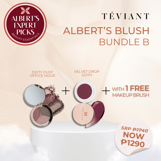 Albert's Expert Pick - Blush Bundle B (Office Hour + Goth With TUSM Face Brush)