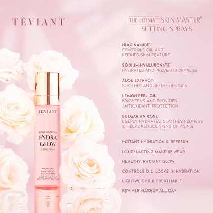 Teviant | The Ultimate Skin Master | Setting Spray | Hydra Glow | Flawless Matte