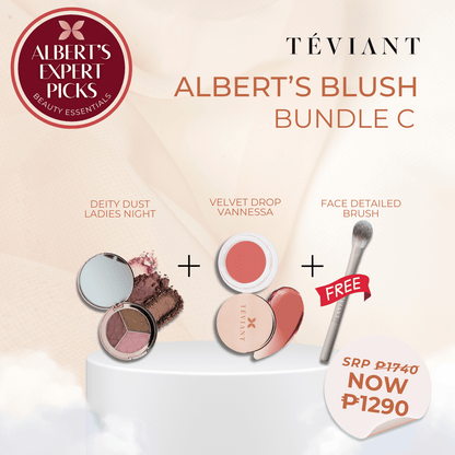 ALBERT'S EXPERT PICK - BLUSH BUNDLE C (LADIES NIGHT + VANNESSA WITH GWP DETAILED FACE BRUSH)