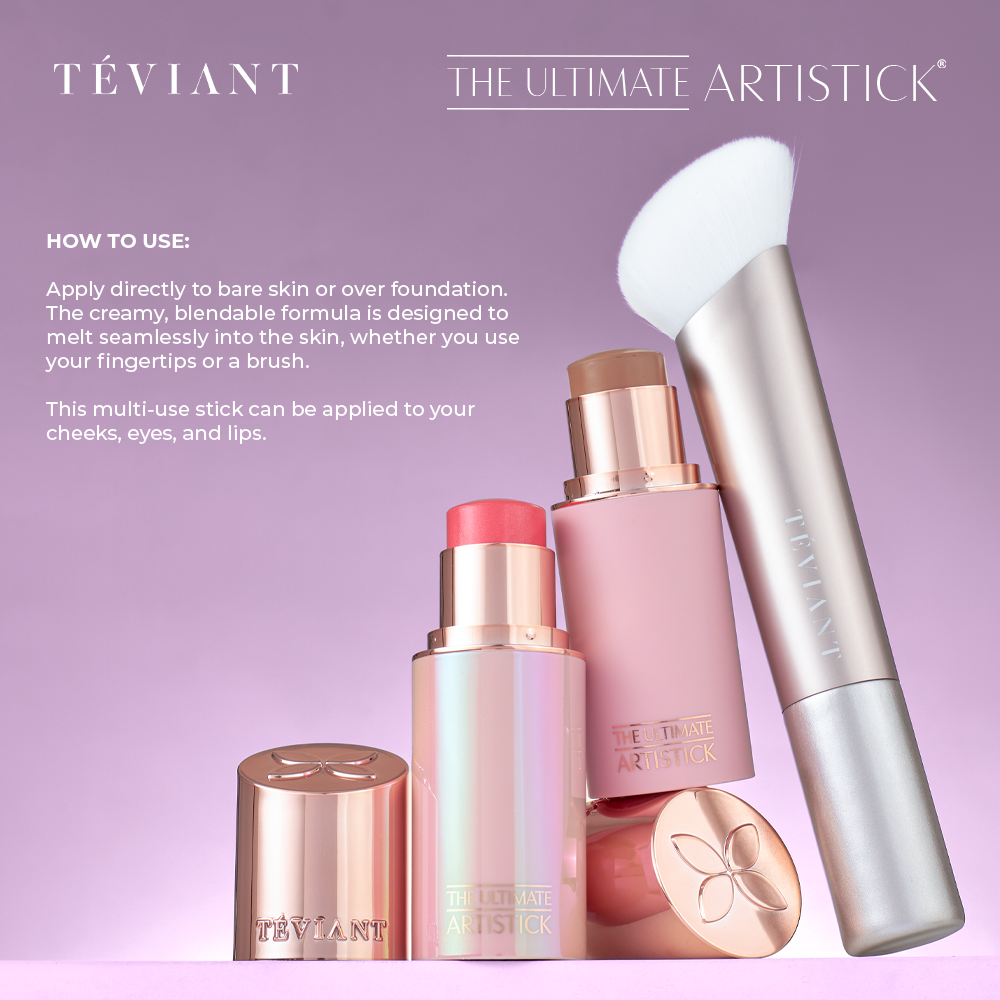 TEVIANT | THE ULTIMATE ARTISTICK | VELVET BLUSH STICK | VELVET SCULPTOR STICK | VELVET LUMINIZER STICK | GLOW BLUSH STICK | GLOW BALM STICK