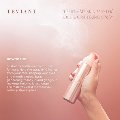 THE ULTIMATE SKIN MASTER LOCK & GRIP FIXING SPRAY - Teviant Beauty