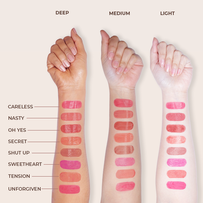 [BUNDLE] LIP VINYL + LIQUID EYELINER PEN | LIGHTWEIGHT | LONG LASTING