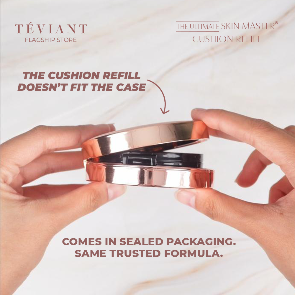 [ MISFIT PACKAGING ] TEVIANT | THE ULTIMATE SKIN MASTER FLAWLESS CUSHION SERUM (REFILL ONLY)