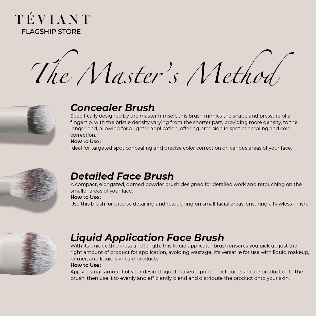 The Ultimate Skin Master Brush Collection designed by Albert Kurniawan