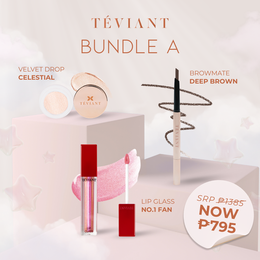 Teviant Beauty Set Exclusive Bundle A (VD Celestial + LA No. 1 Fan + Browmate Deep brown)