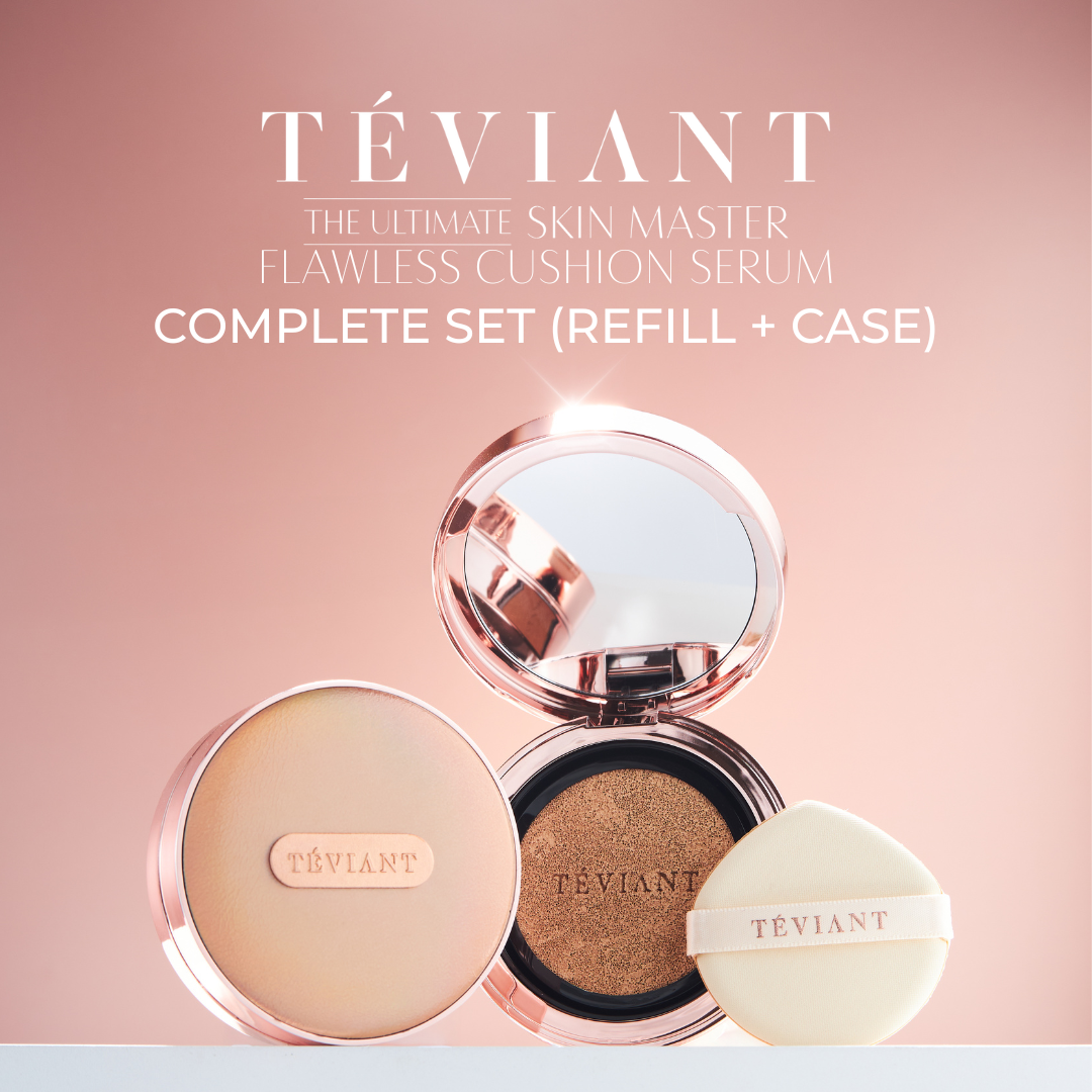 THE ULTIMATE SKIN MASTER FLAWLESS CUSHION SERUM COMPLETE SET (REFILL + CASE)
