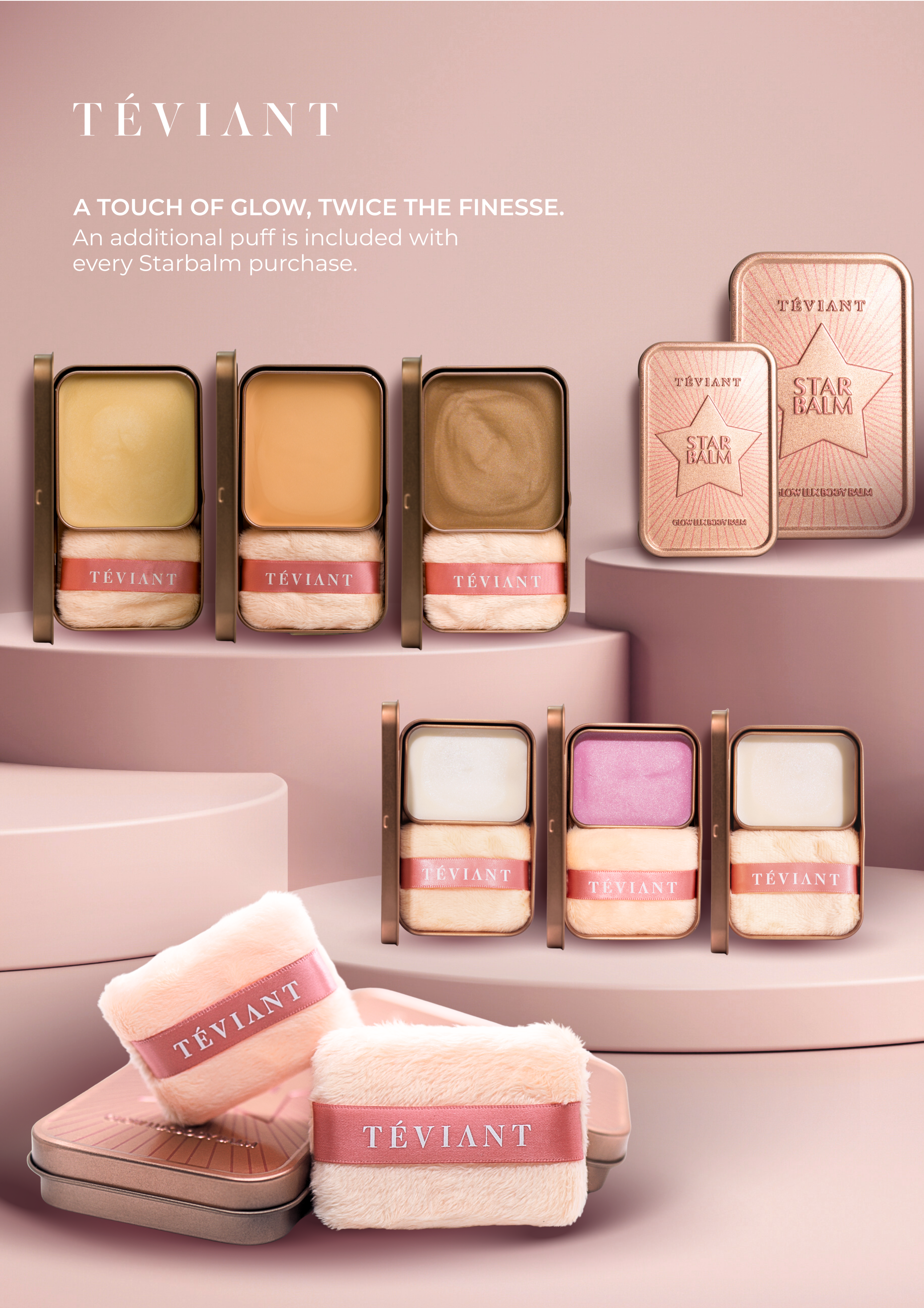 Teviant | Starbalm | Glow Lux Body Balm (WITH FREE EXTRA PUFF)