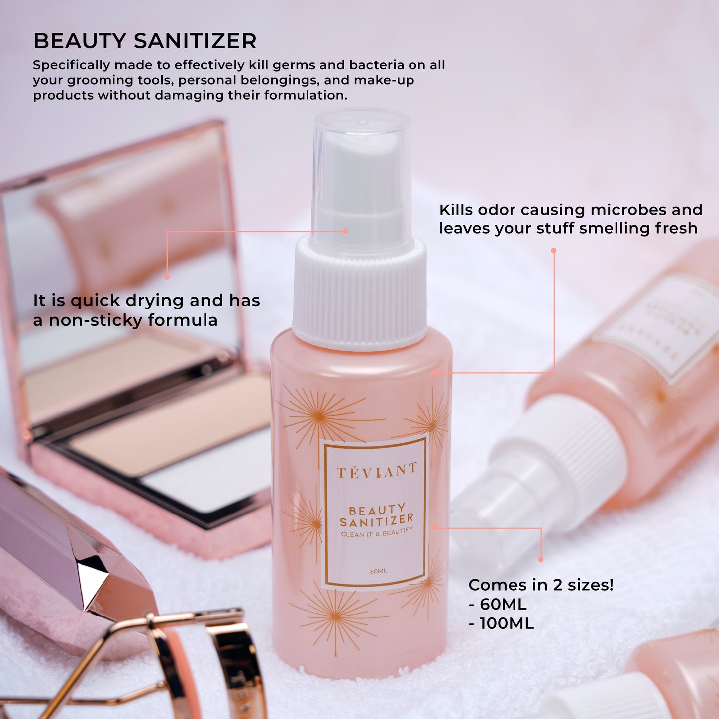 Teviant Beauty Sanitizer (200ml)